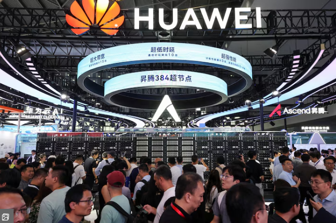 Huawei Unveils AI Computing System to Challenge Nvidia's Dominance